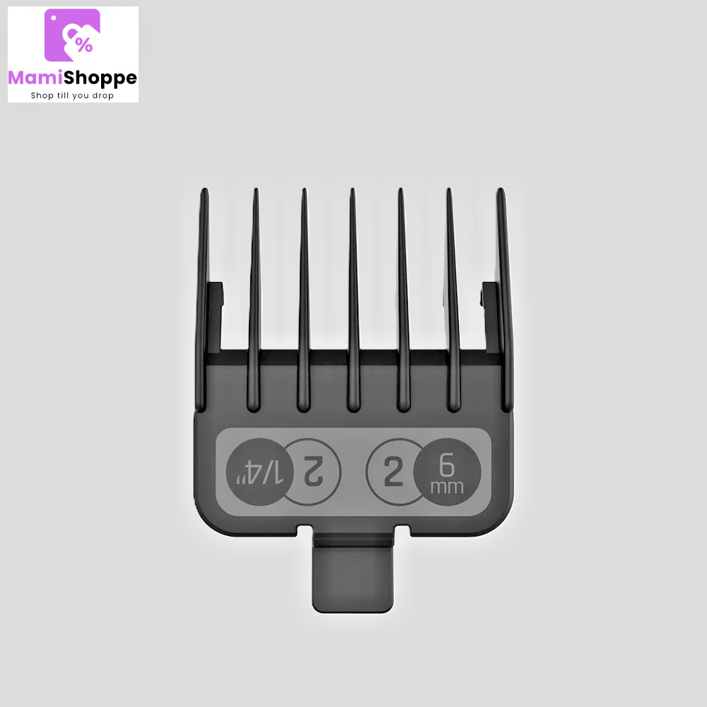 JRL Premium Clipper Guards Set – 6 Guide Combs (1.5mm to 13mm) for Hair Clippers