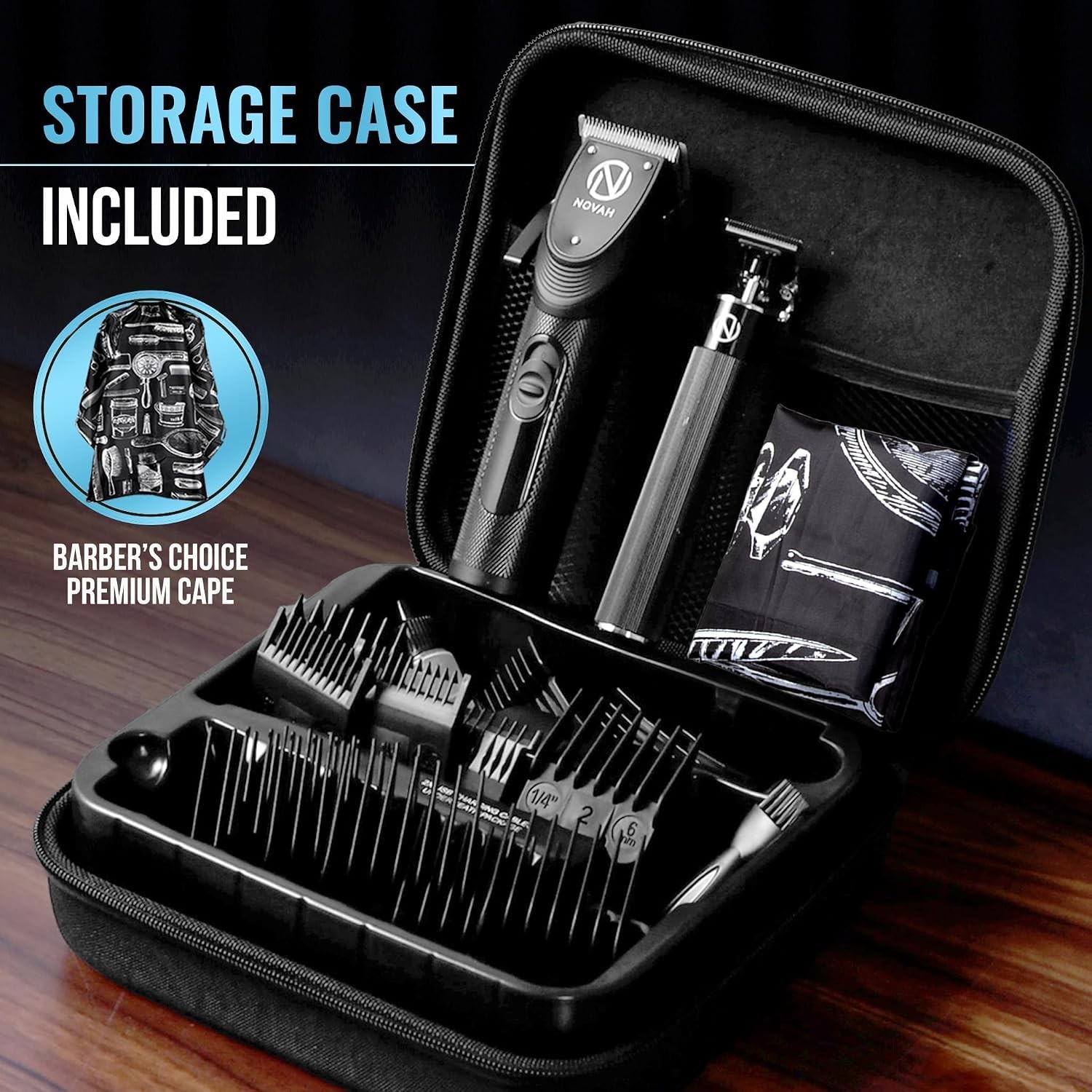 Novah Professional Men’s Hair Clippers Set