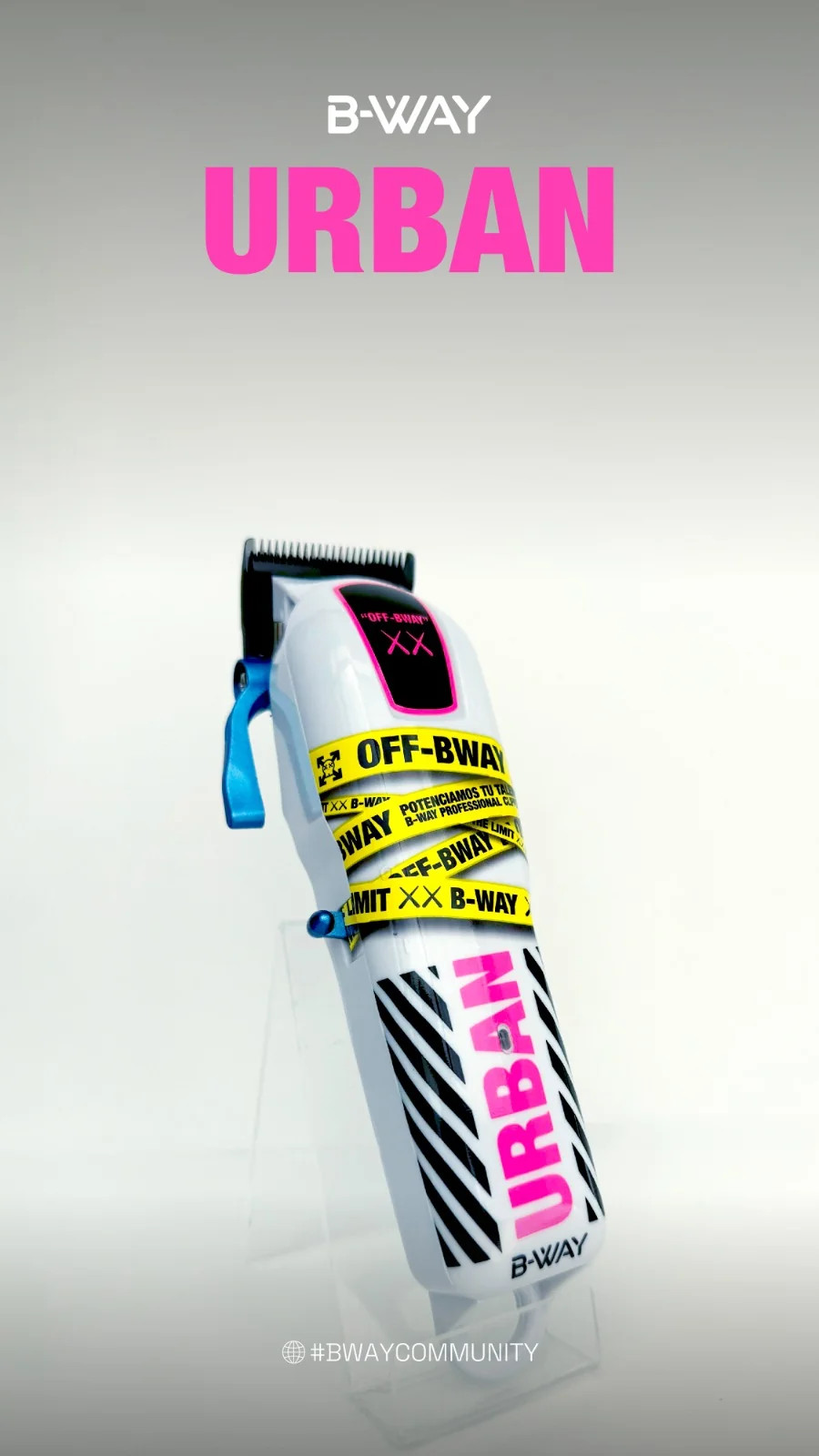 B-Way Urban Cord/Cordless Clipper #BW1URBAN – Fade & Taper Power Fast Ship