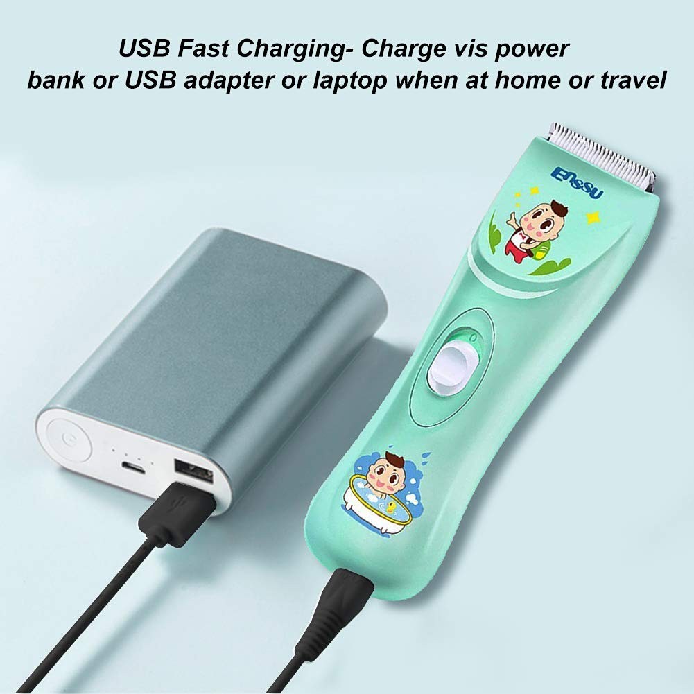 ENSSU Baby Hair Clippers Lower Noise Hair Clippers for Kids/Children