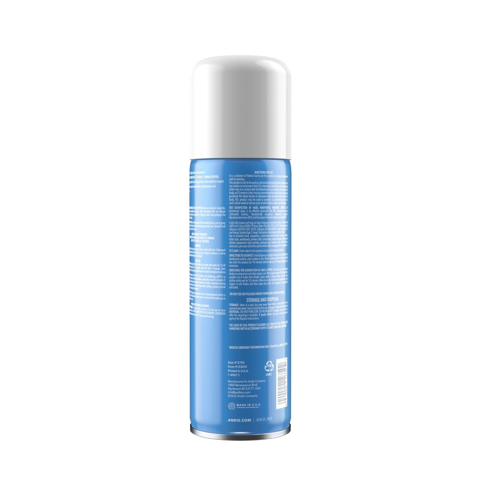 Andis Cool Care Plus 15.5 Oz Spray for Clipper Blades