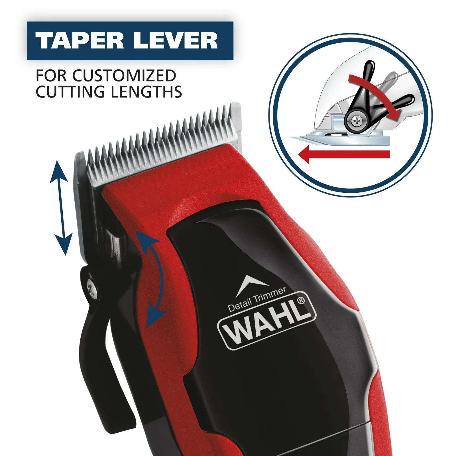 Wahl – Clip ’N Trim 2-in-1 Hair Clipper & Trimmer Kit (Model 79900-1501) New