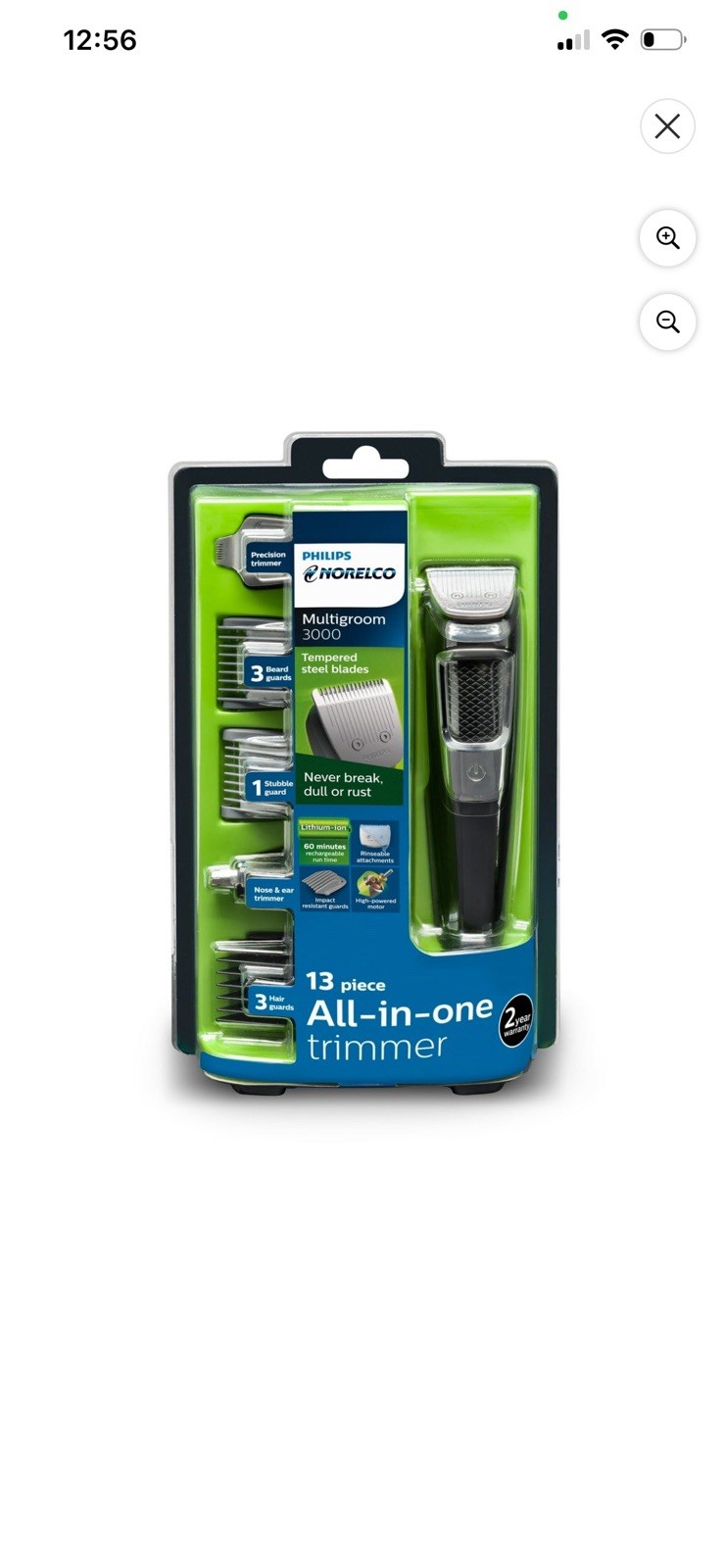 Philips Norelco Multigroom 3000 13-Piece All-in-One Trimmer Grooming Kit