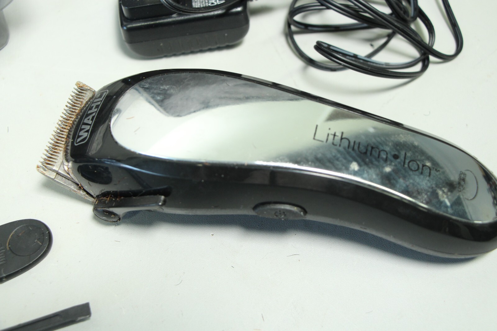 Wahl PPL Black Silver Clipper Lithium Ion Cordless Haircutting & Trimming Kit
