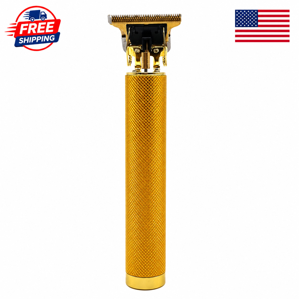 Vintage T9 Barbeador Gold Beard Hair Trimmer Cutter Machine for Men