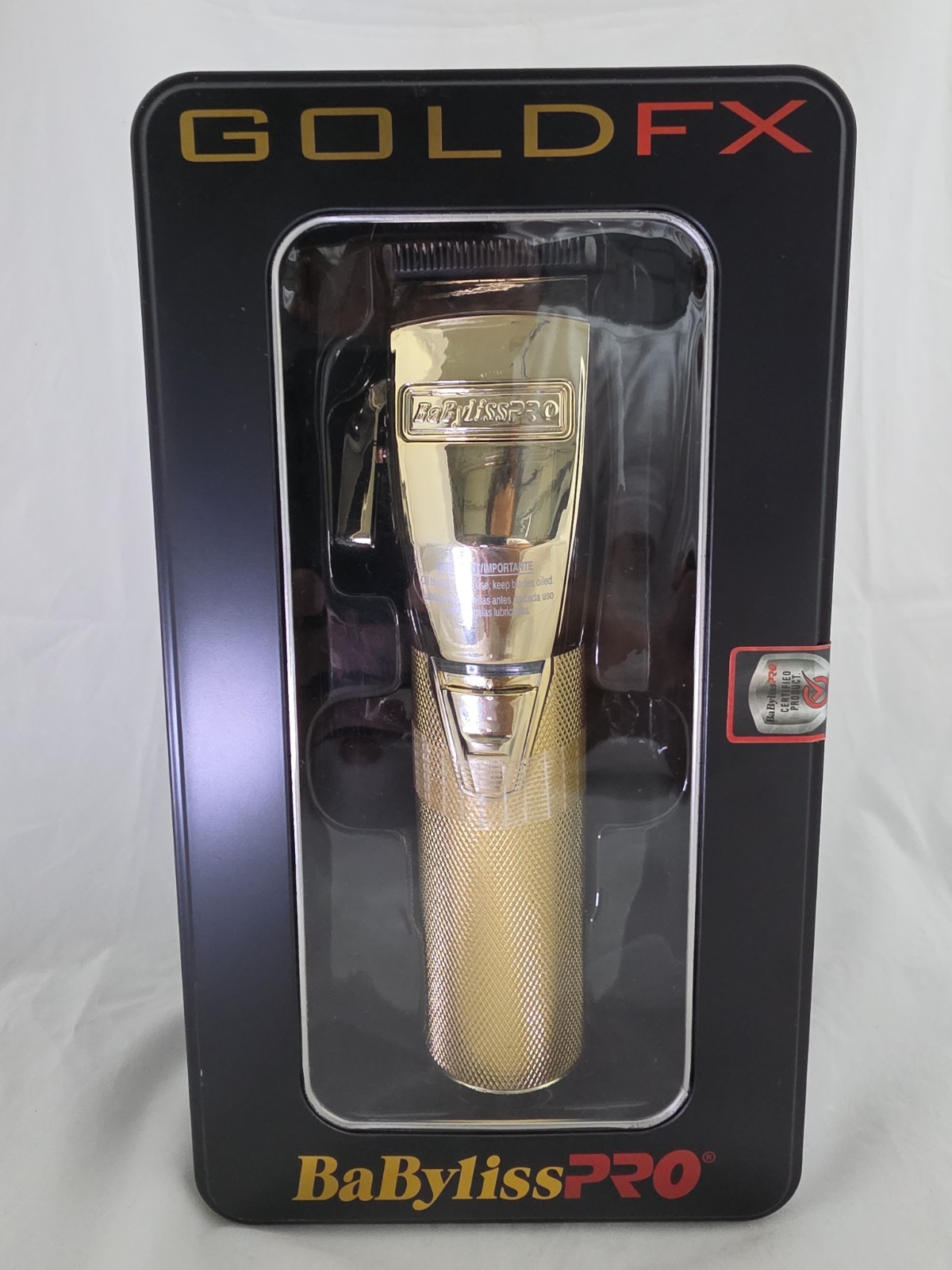 🔥 BaBylissPRO GOLDFX Cordless Clipper – FX870G – Professional Barber Tool