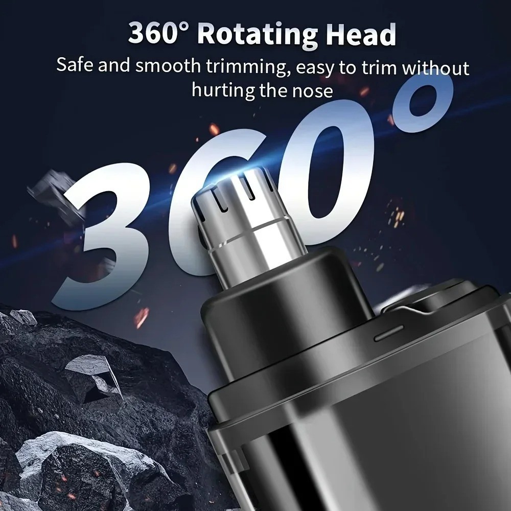 USB Rechargeable Nose Ear Hair Trimmer for Men Portable Clipper Original