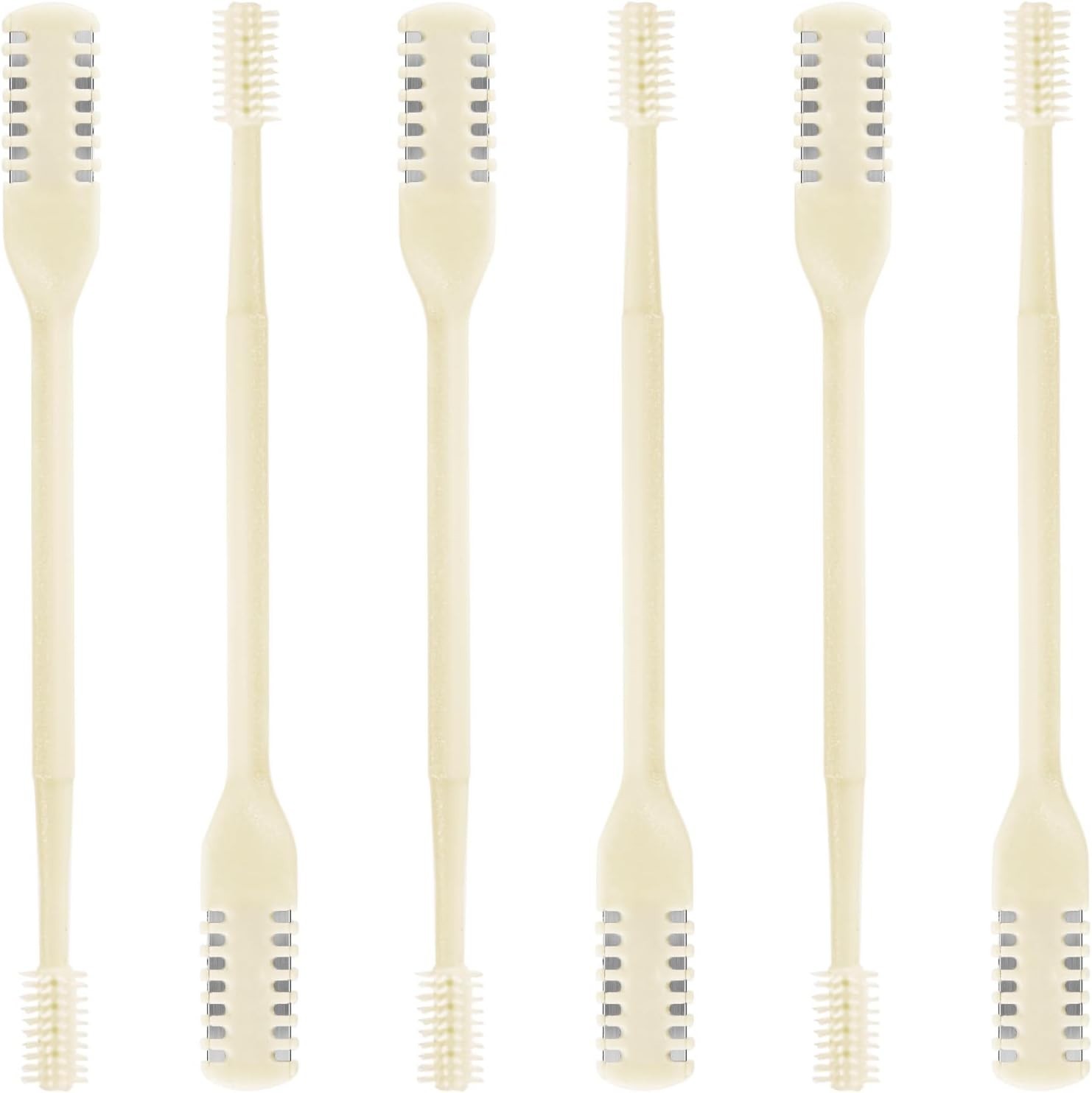 6 Pcs 2-in-1 Nasal Hair Cutter Set – Double-Sided, Portable Trimmer for All