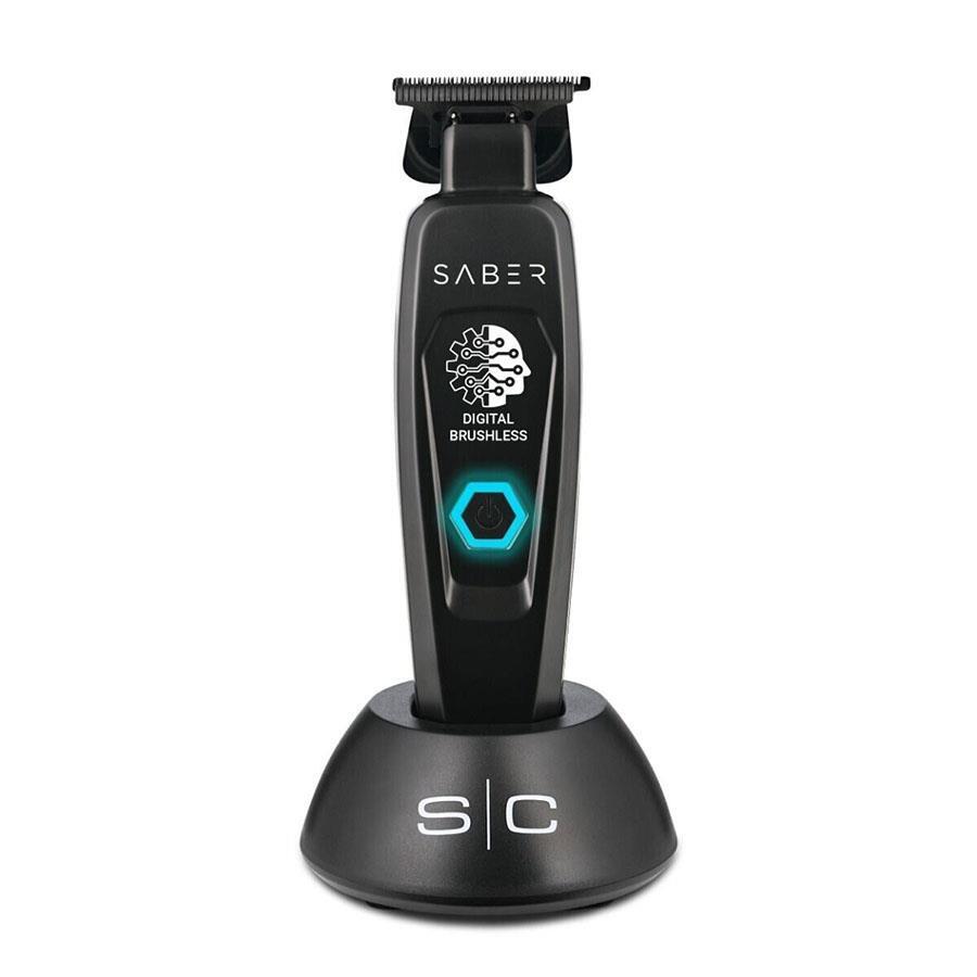 StyleCraft Saber Cordless Digital Brushless Motor Hair Trimmer Black MatteSC403B