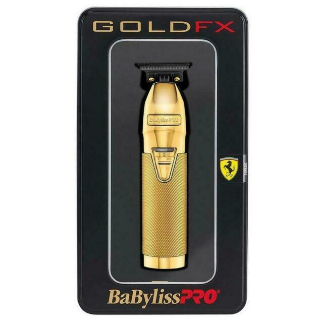 BaByliss PRO FX787G-DB DLC Gold FX Exposed Skeleton T-Blade Outlining Trimmer
