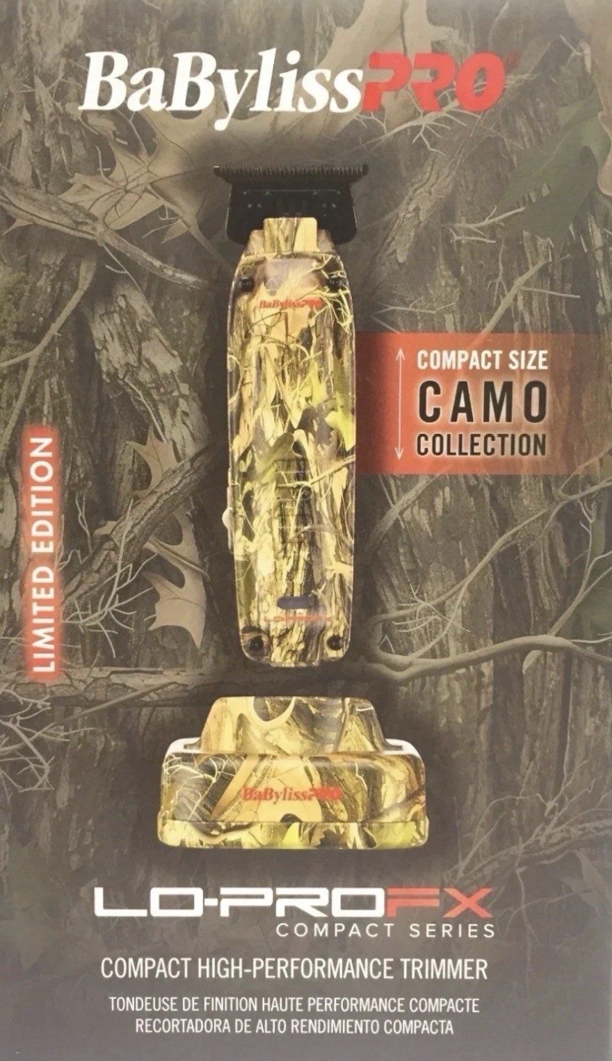 BaByliss PRO Camo Compact Clipper, Trimmer & Shaver SET – BRAND NEW
