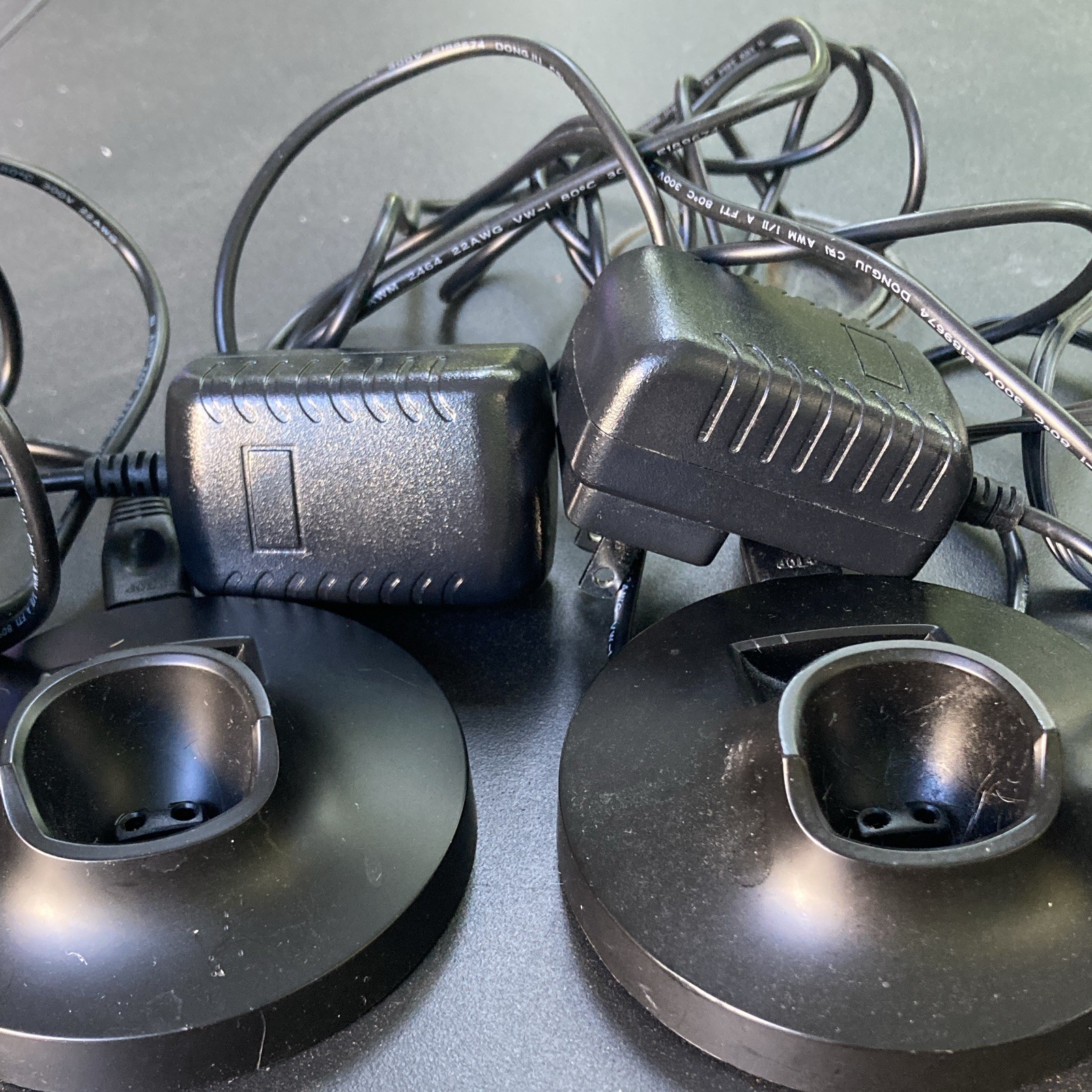 Mix Black Trimmer Charging Stand/Base w/ Power Adapters, Rechargeable Electric