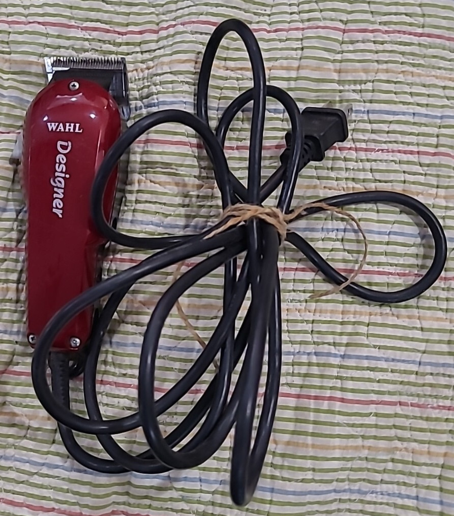 Wahl Model ST Professional Designer Red Electric Corded Clippers