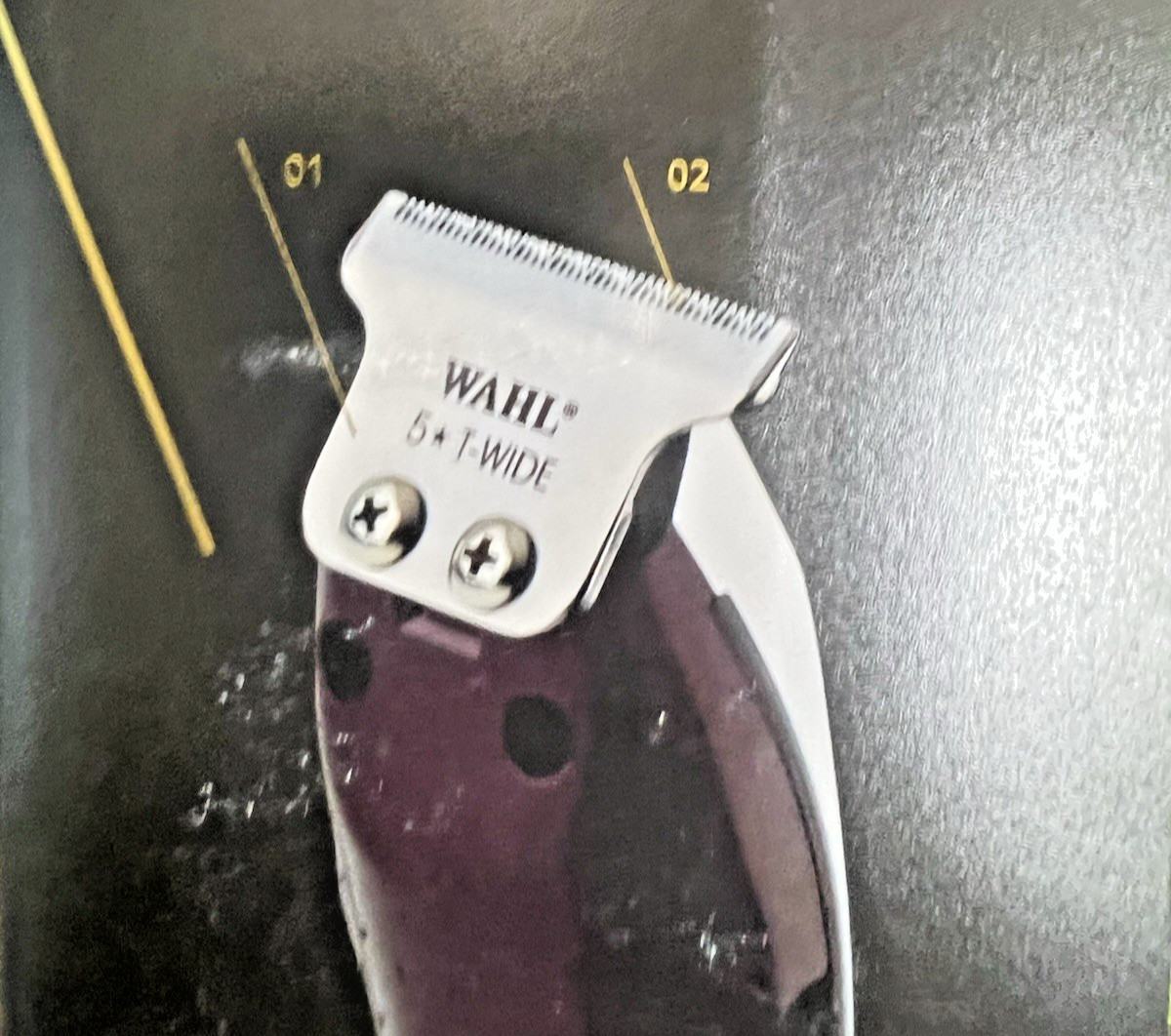 WAHL CORDLESS DETAILER LI EXTREMELY CLOSE T-WIDE BLADE 100 MIN RUN TIME # 08171