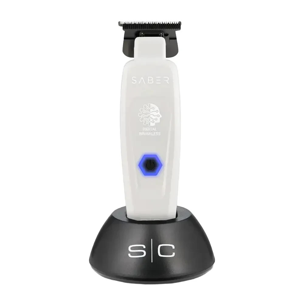 StyleCraft Saber II Clipper & Trimmer White Ghost Limited Edition Combo – NEW
