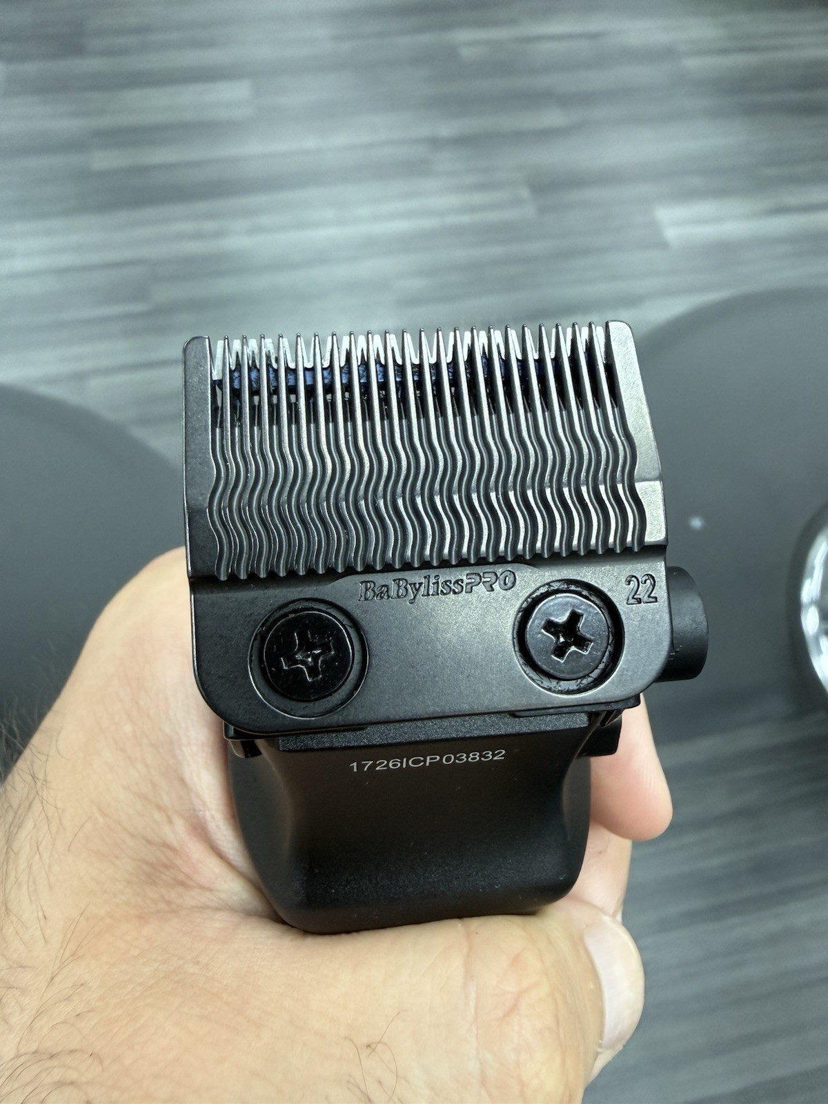 BaBylissPRO Dual Coil Cordless Hair Clipper, Linear Motor, Square Blade, Black