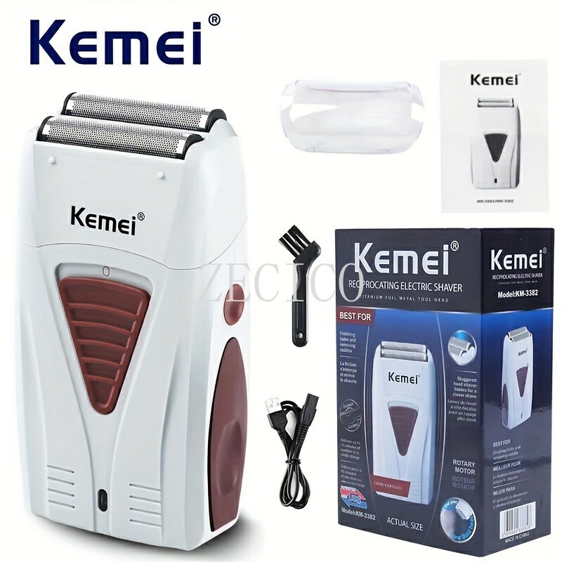 Kemei Hair Clippers Cordless Trimmer Electric Shaver Cutting Beard Barber 1931