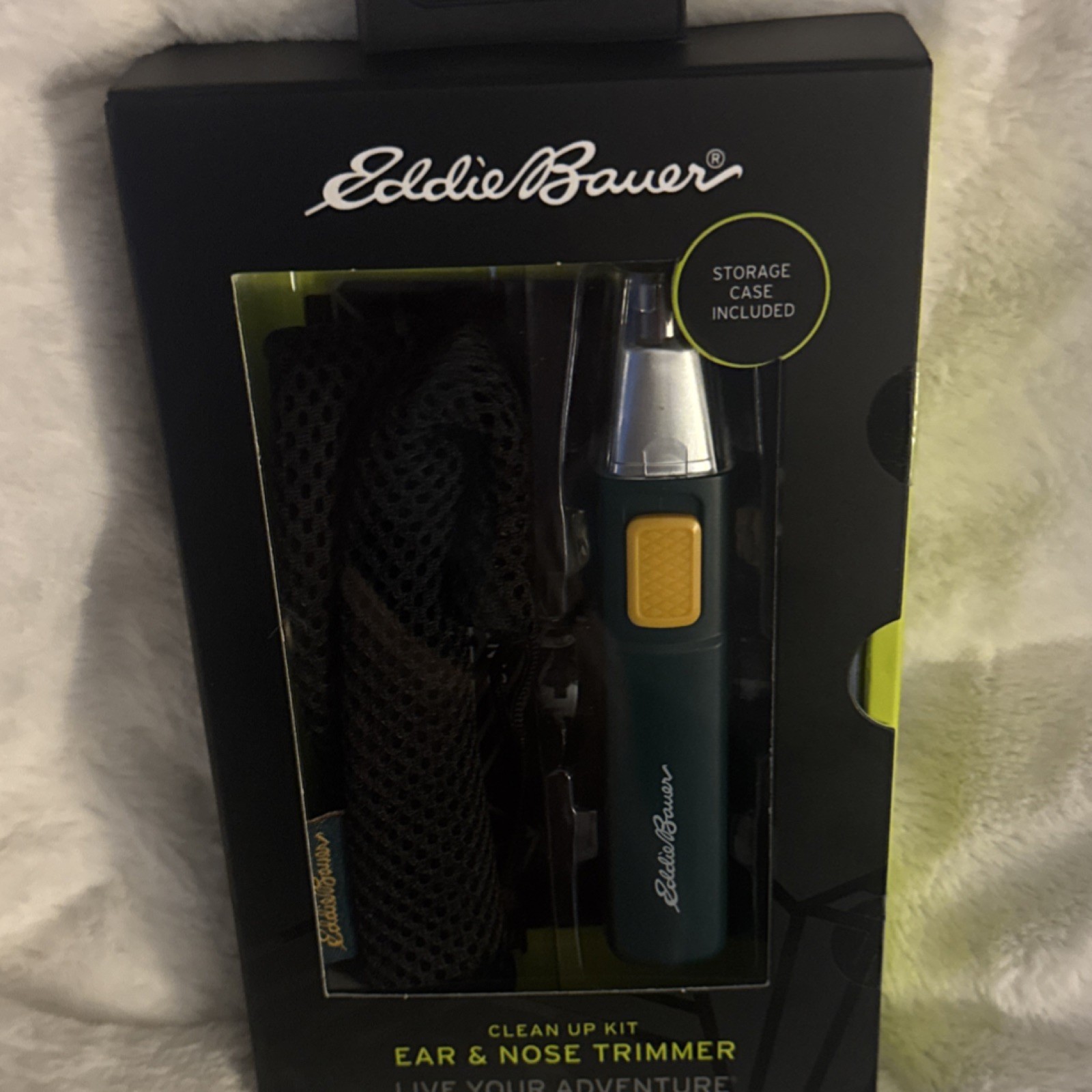 Eddie Bauer Ear & Nose Trimmer Battery Powered Unisex Comes With Storage Case