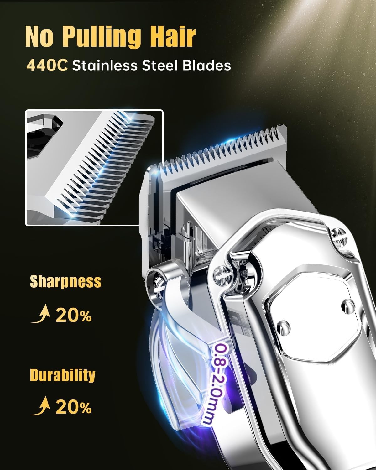 Clippers and Trimmers Set Hair Clippers for Men CordlessMens Clippers and Gro…