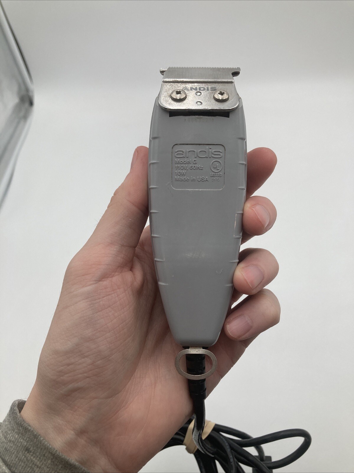 Andis Model G Professional T-Outliner Beard & Hair Trimmer for Men Tested Works