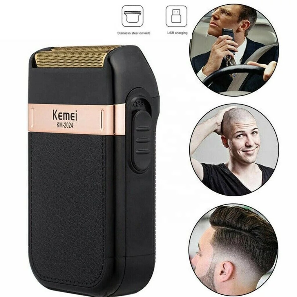 Men’s Electric Shaver Trimmer Razor Rechargeable Hair Beard Shaving Machine USA