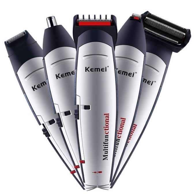 Kemei KM-560 5 in 1 Portable Electric Hair Clipper Professional Nose Body Hair