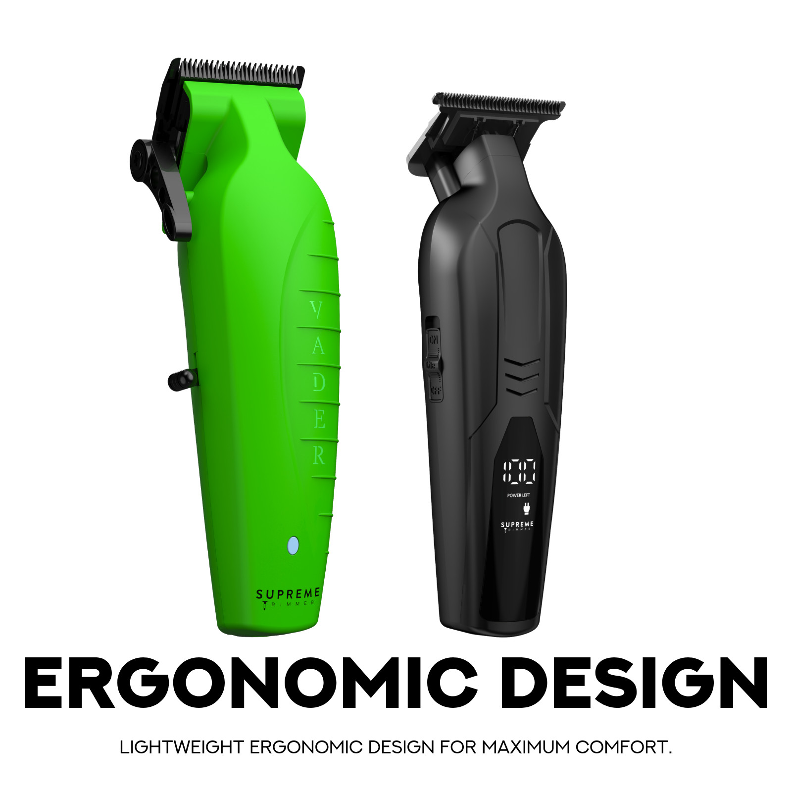 Supreme Trimmer 2-in-1 Vader Clipper & Trimmer DLC Set | STC5098 & ST3778 Acid