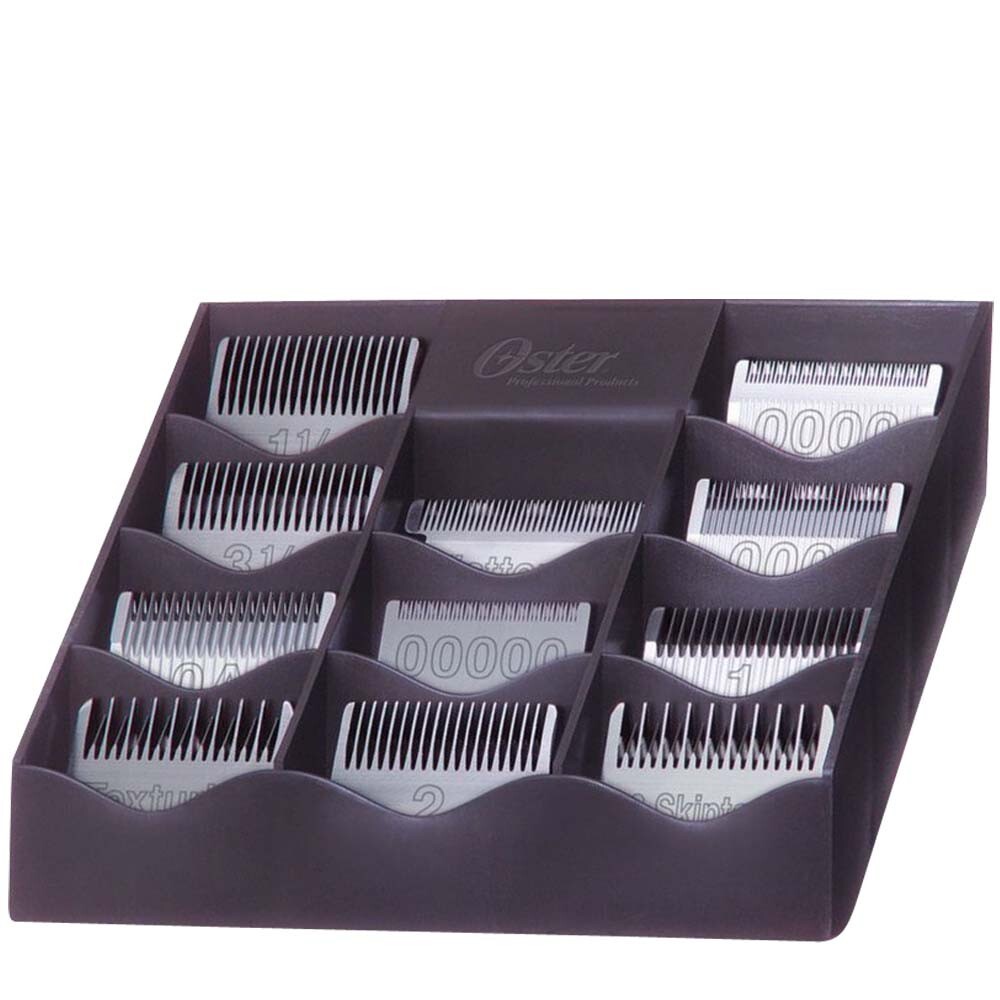 BARBER BEAUTY SALON OSTER IGLOO DETACHABLE BLADE CADDY HOLDER STORAGE CASE