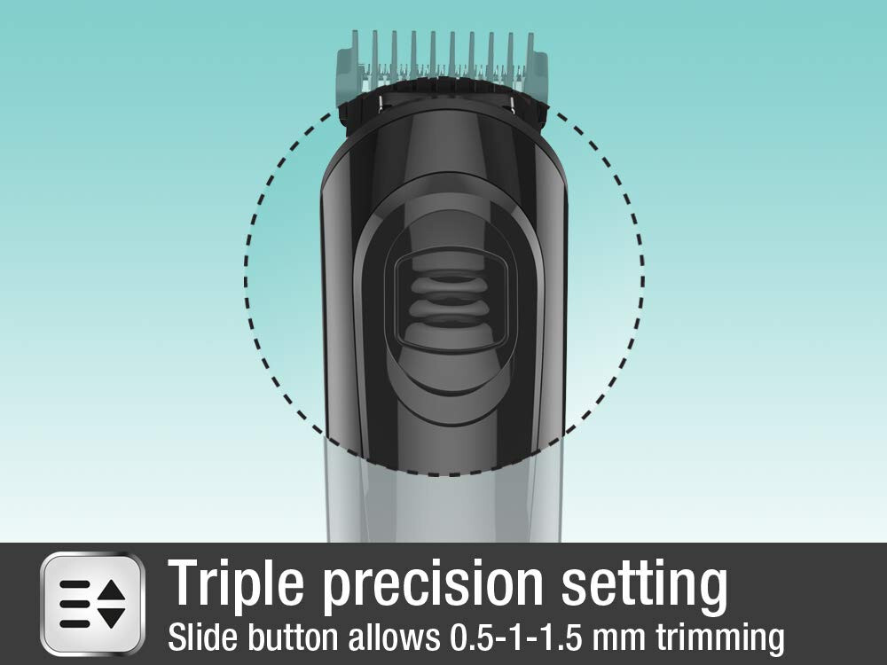 Havells Multipurpose Trimmer for Mens, Hair Trimmer, Stainless Steel,‎‎ ‎GS6400,