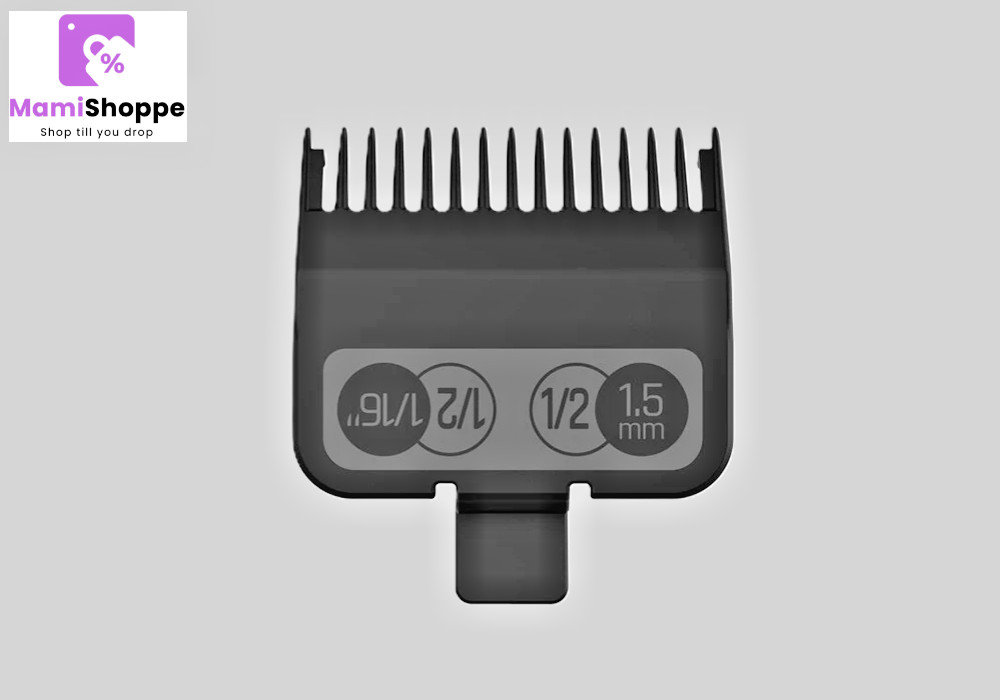 JRL Premium Clipper Guards Set – 6 Guide Combs (1.5mm to 13mm) for Hair Clippers