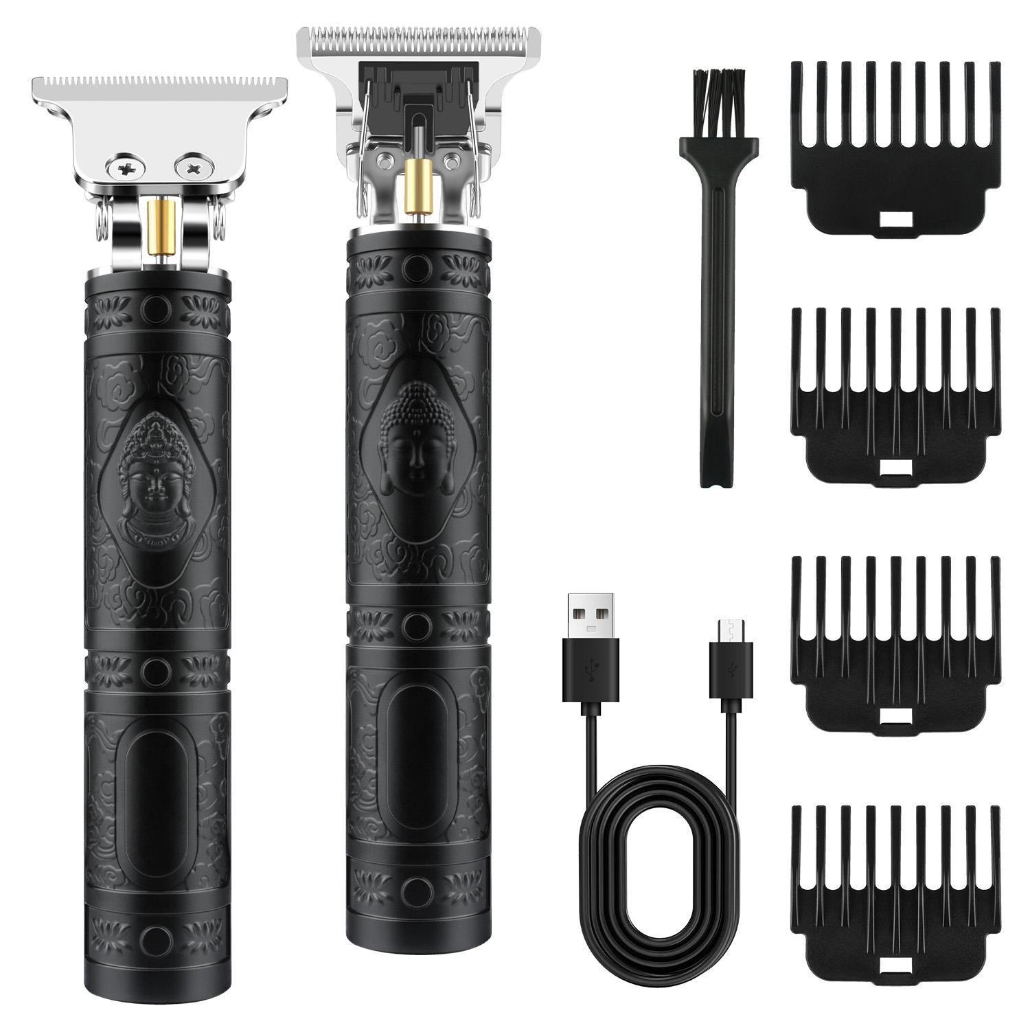 Hair Clippers for Men Cordless Professional Beard Trimmers with LCD Display