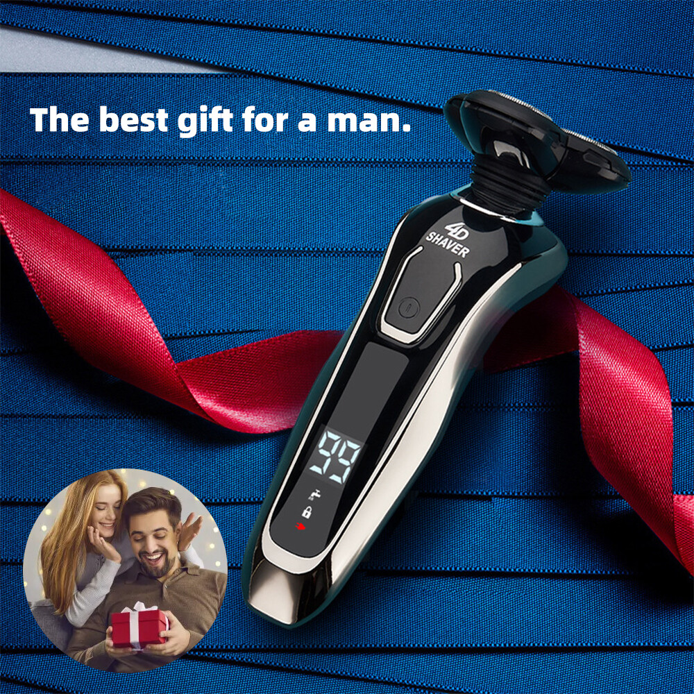Men’s Electric Razor Cordless Shaver Beard Trimmer Shaving Machine Rechargeable
