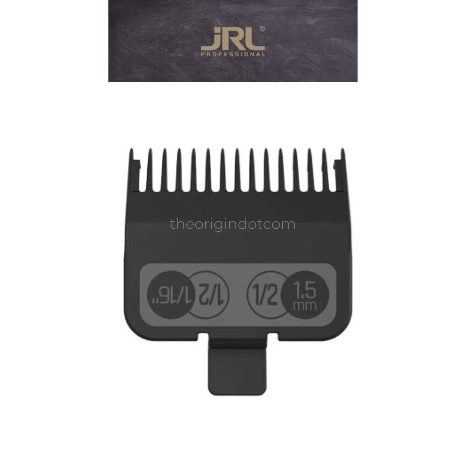 JRL Clipper Guards Set – 6 Premium Guide Combs (1.5mm to 13mm) for Hair Clippers