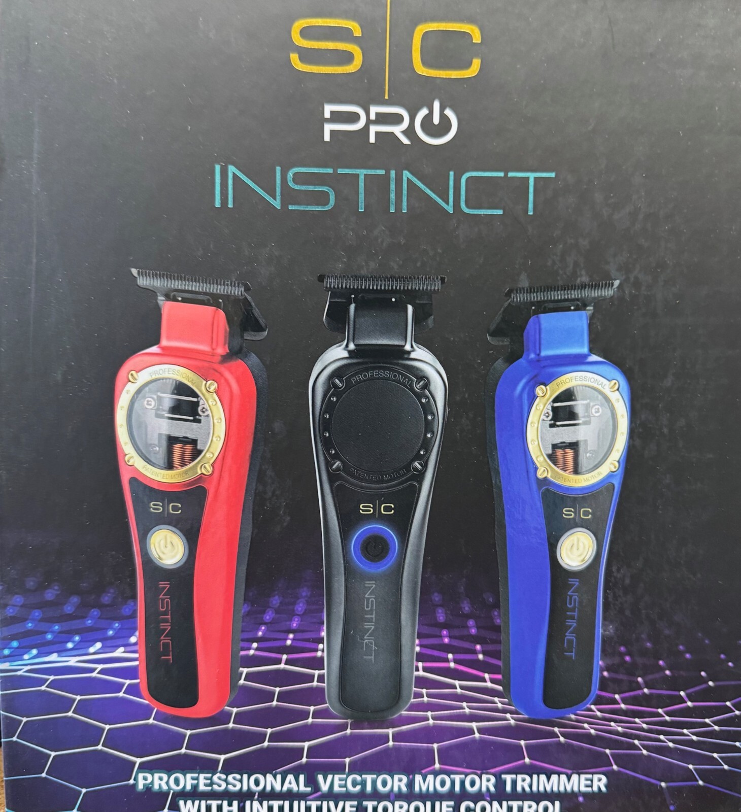 STYLECRAFT INSTINCT PROFESSIONAL VECTOR MOTOR CORDLESS HAIR TRIMMER – BRAND NEW