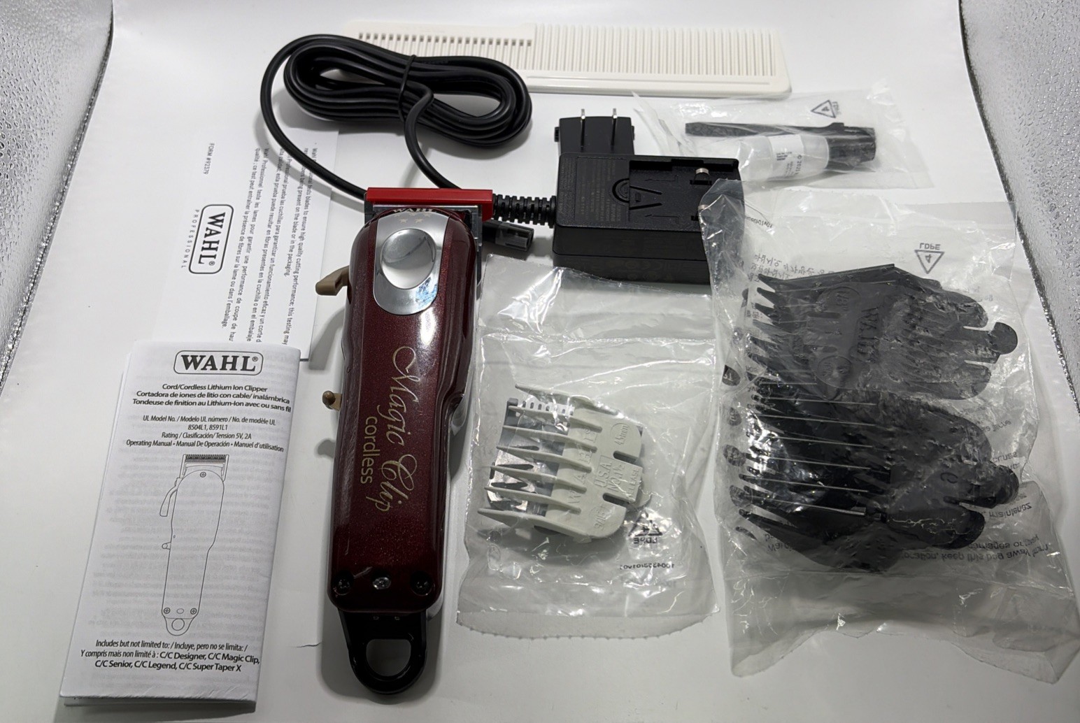 Wahl Professional 5-Star Series Cordless Clipper Magic Clip Stagger-Tooth Blade