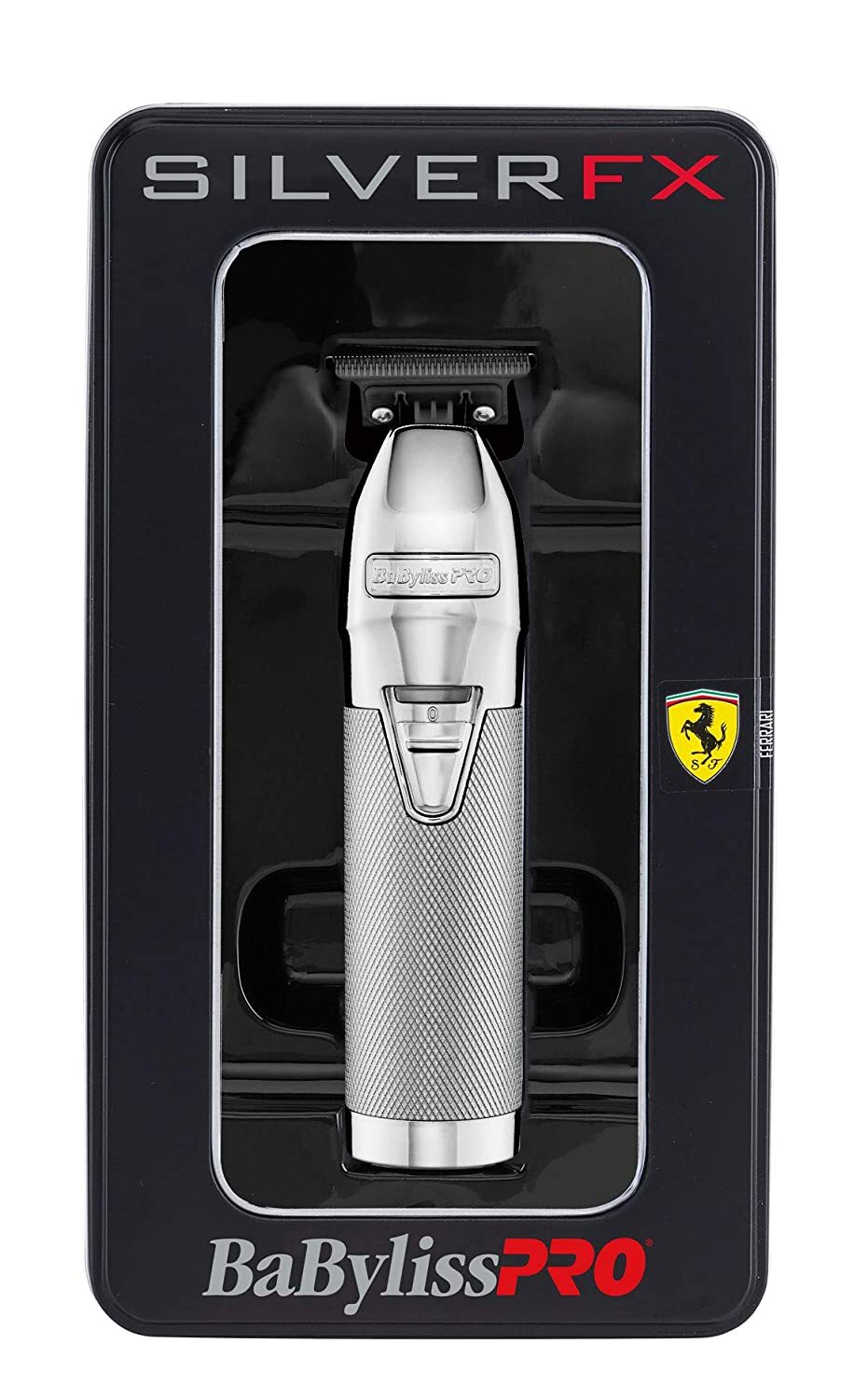 BabylissPRO SILVERFX Outlining Trimmer FX787S + Trimmer Charging Base