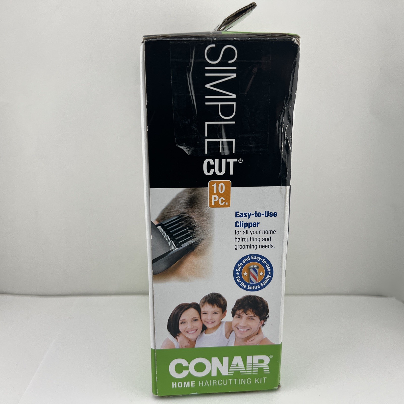 CONAIR Simple Cut 10 Piece Basic Home Haircut Kit HC90RGB – Free Shipping!