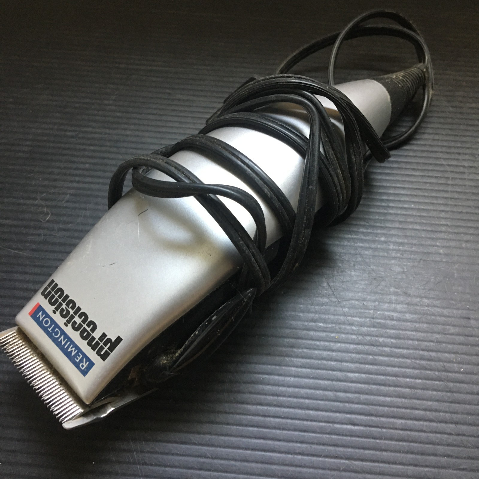 Remington HC-8017 Corded Hair Clipper, 120V Household Electric Trimmer Black