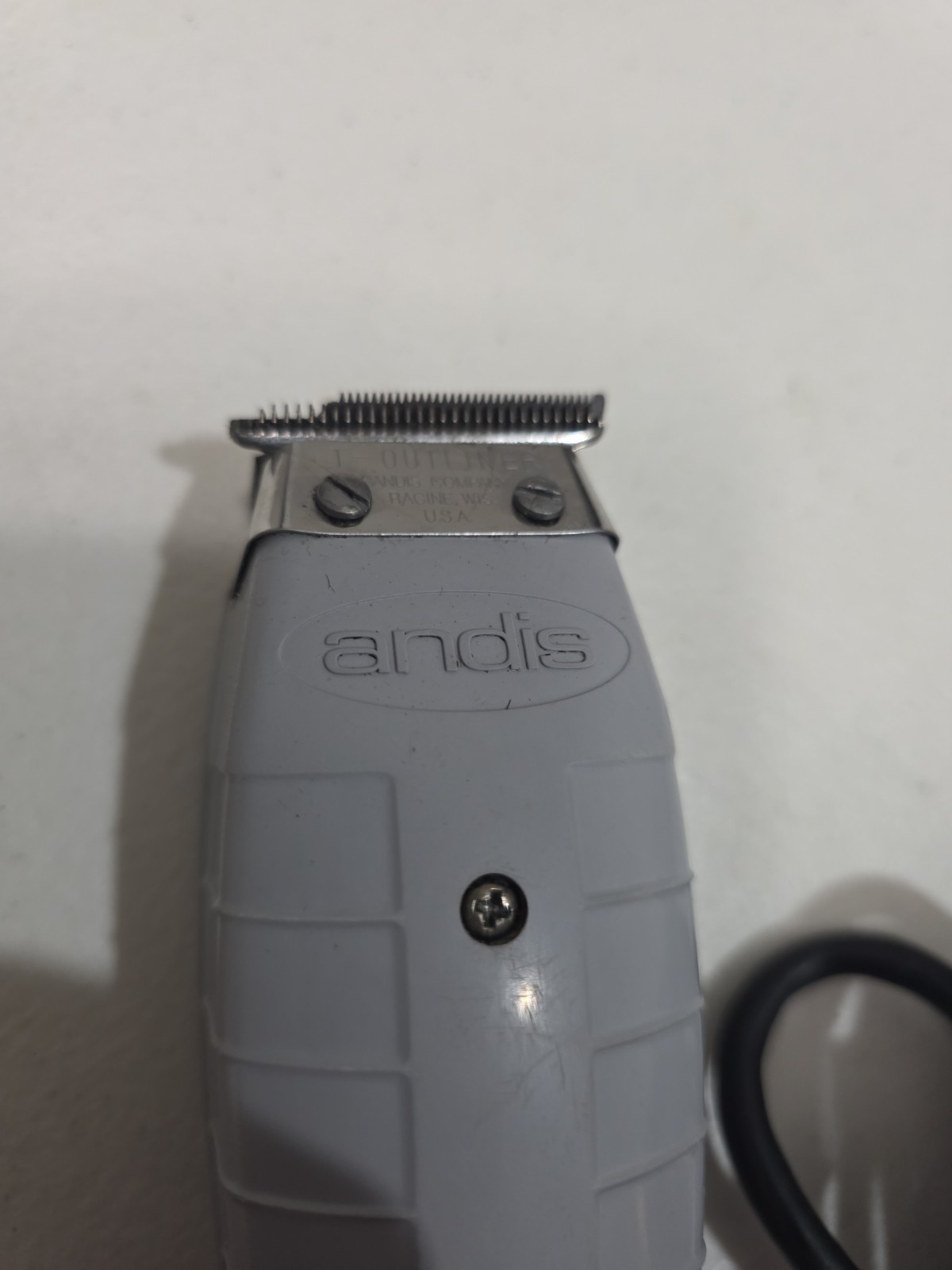 Andis T-Outliner Model G Corded Hair Trimmer Clipper Gray