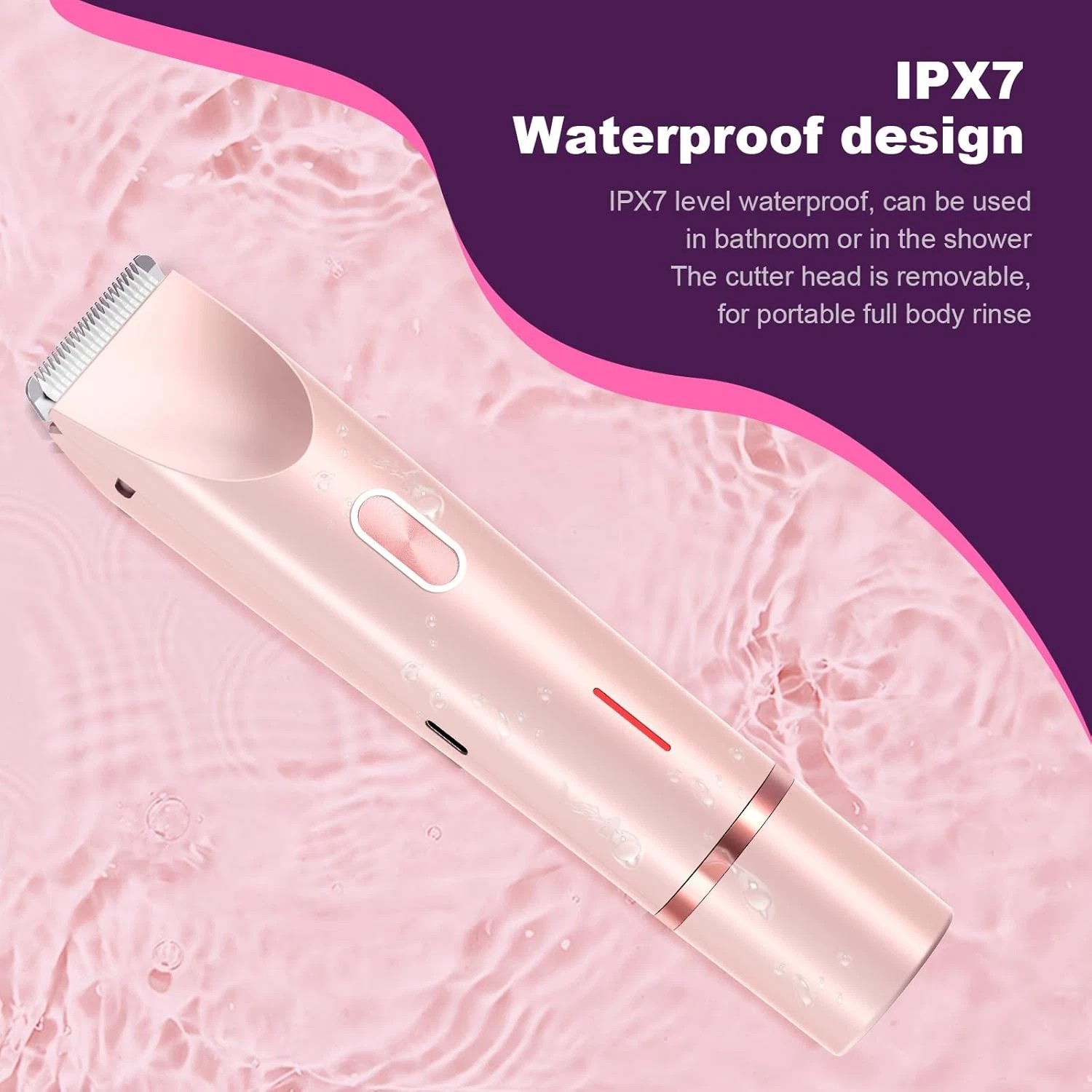 Women Bikini Shaver, 2 in 1 Dual Head Bikini Trimmer & Body Shave… Fast Ship