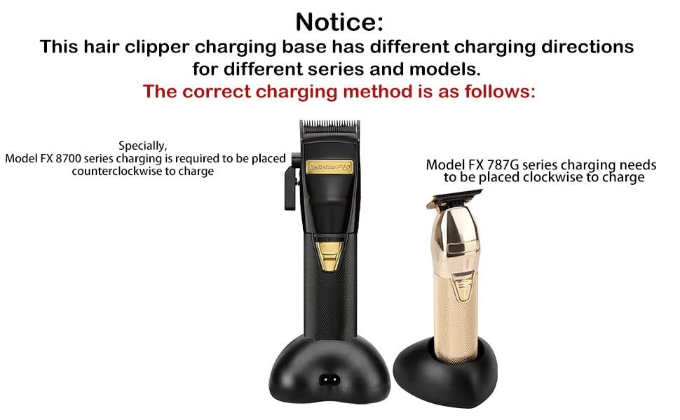 Anrom Vertical Hair Clippers Charging Stand, Portable Electric Trimmer Charging