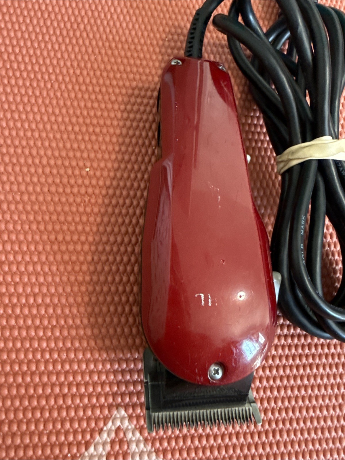 Wahl Model ST Professional Designer Red Electric Corded Clippers