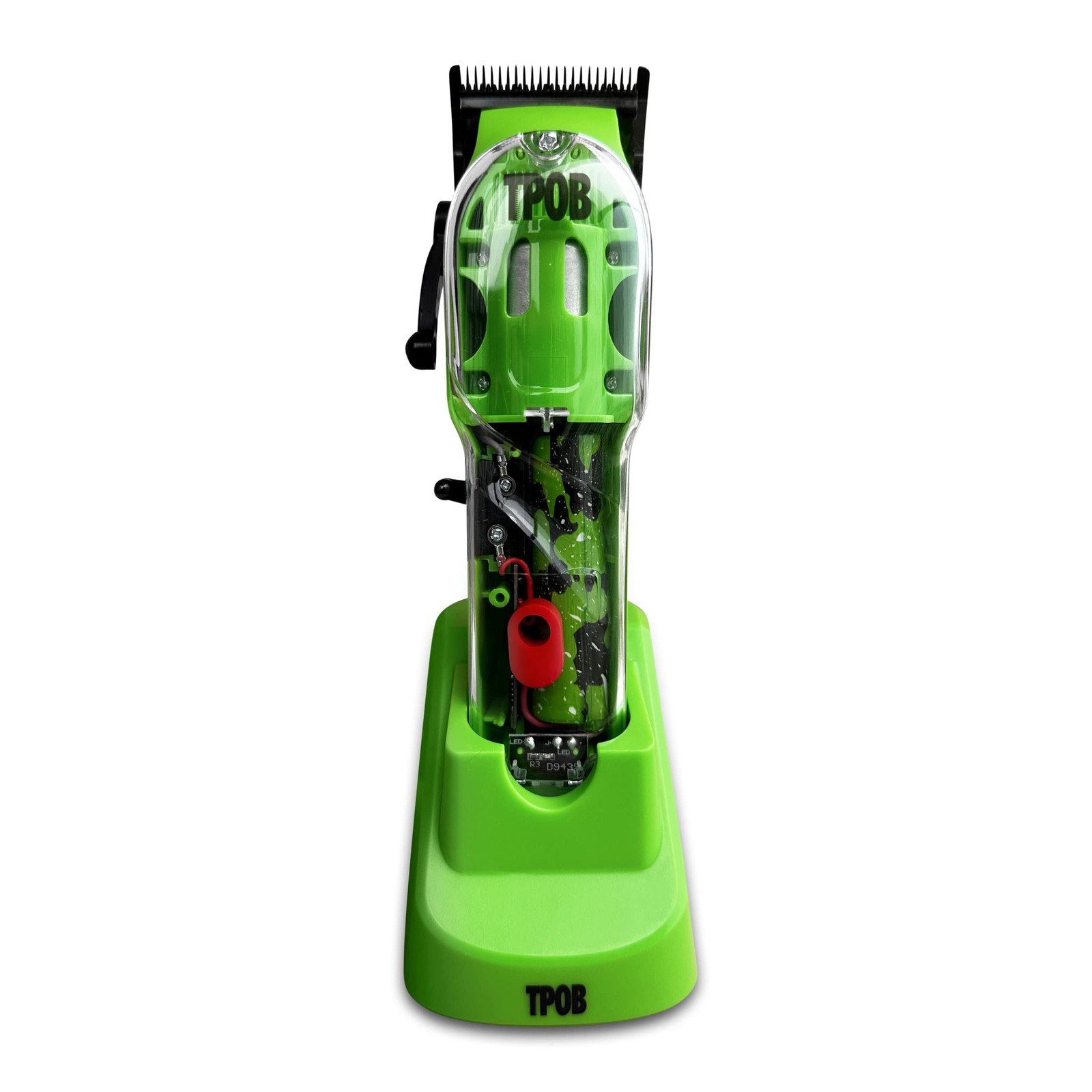 TPOB Slime 2 Barber Hair Clippers for Men 6800 RPM with 12 Piece Set,