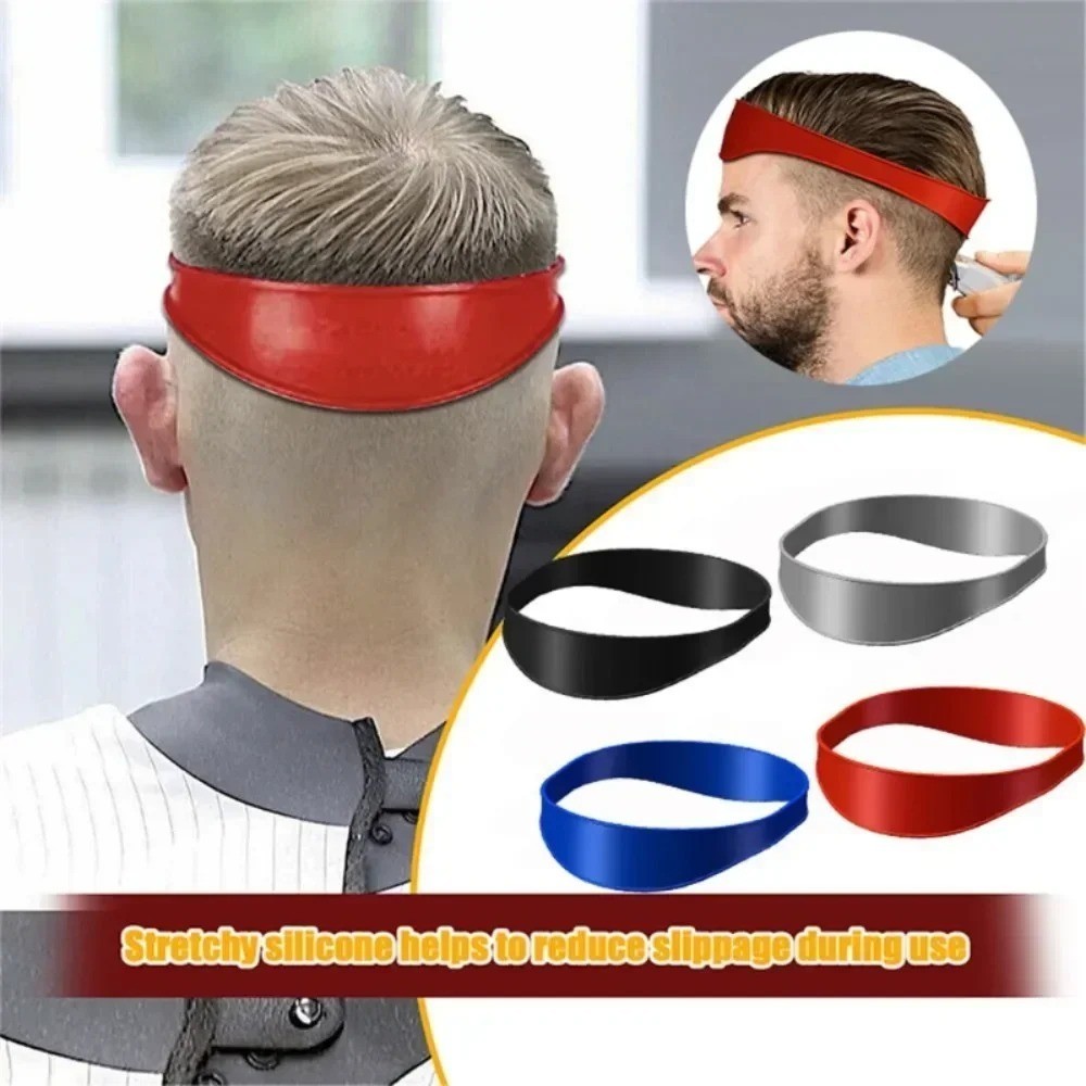 DIY Hair Cutting Guide Band Silicone Neckline Shaving Template Barber Tool US💈