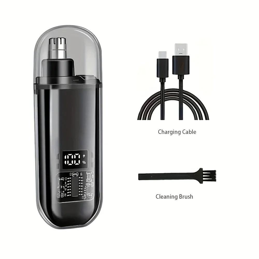 USB Rechargeable Nose Ear Hair Trimmer for Men Portable Clipper Original