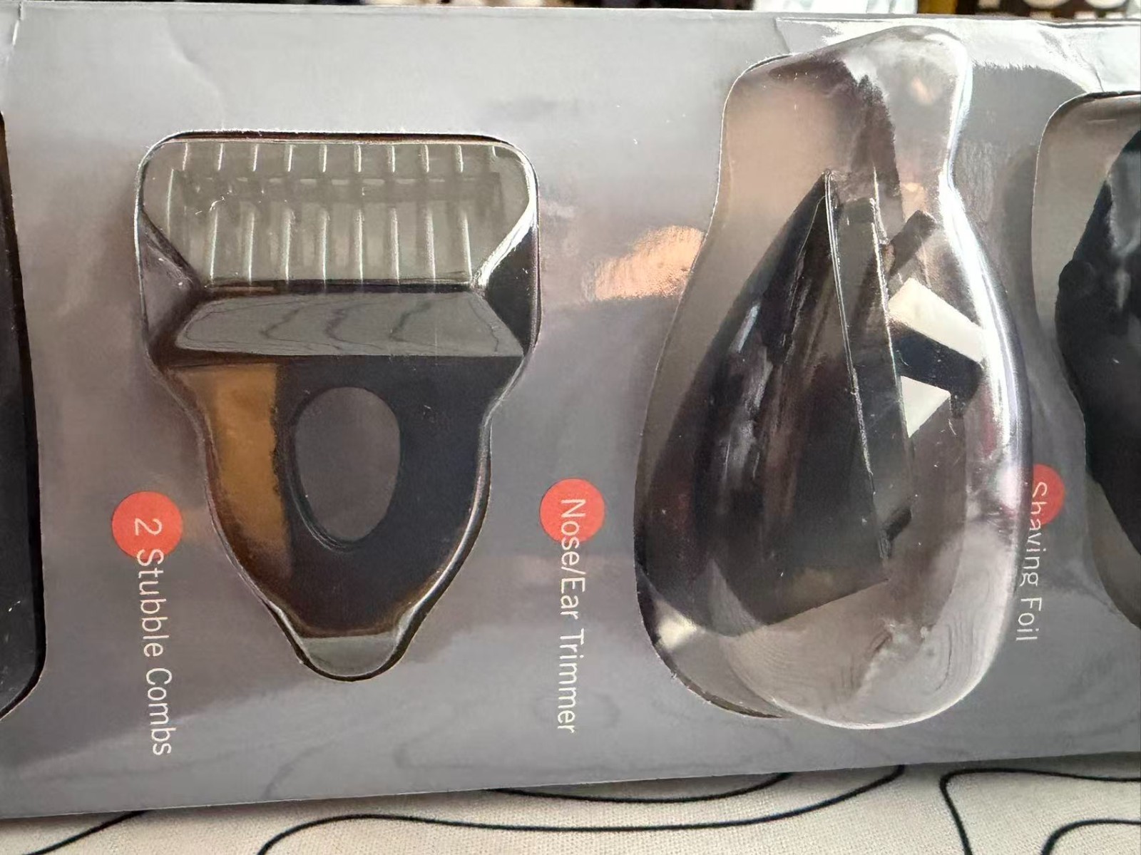 Conair Man Beard Mustache & Gaotee Trimmer 3-In-1 Cordless Recharchable Battery