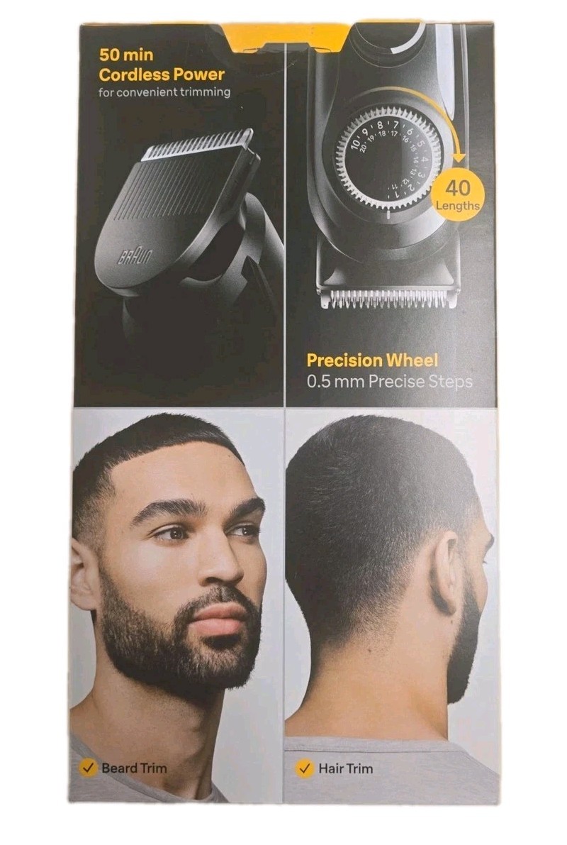Braun (Series 3) 3470 8-in-1 Grooming Kit Beard Trimmer Hair Trimmer-BRAND NEW