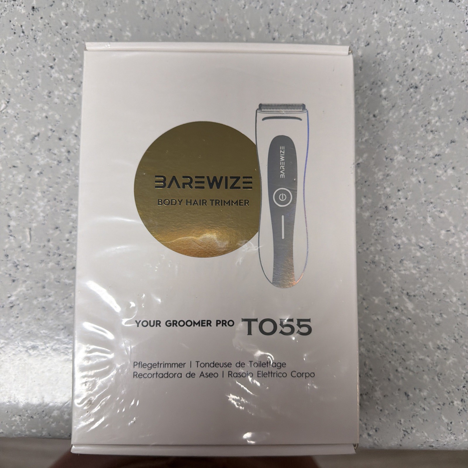 body hair trimmer with ceramic blade