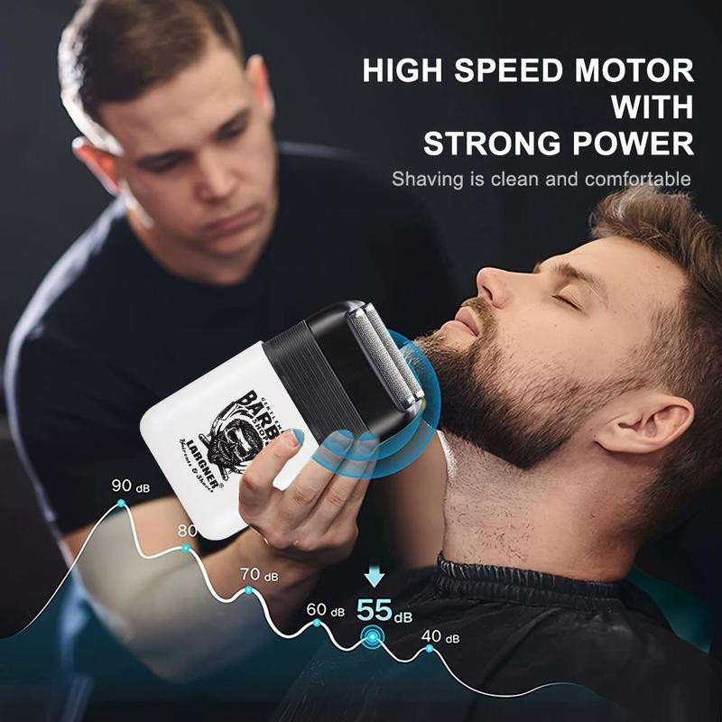 Professional Hair Clipper & Shaver Set, Barber Clipper Set, 1 Set Rechargeable H