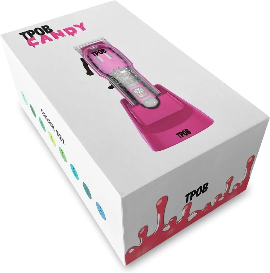 🆕 TPOB Slime 2 Candy Edition Pink Hair Clippers + Mini Skull Single Shaver